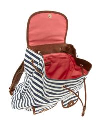 aldo red backpack