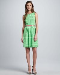 Trina Turk B52 Garden Maze Dress in Green - Lyst