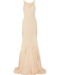 zac posen pink gown