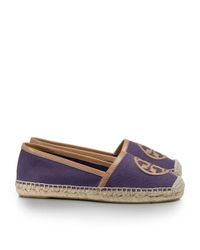 blue flat espadrilles
