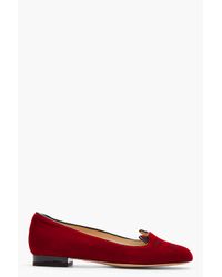 charlotte olympia kitty flats sale
