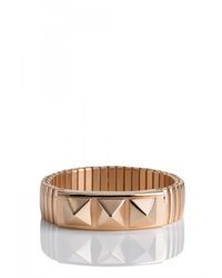 Rebecca Minkoff | Metallic Studded Watch Band Bracelet | Lyst