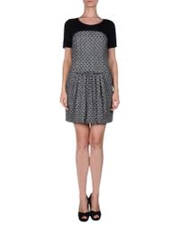 See By Chloé Gray Short Dress