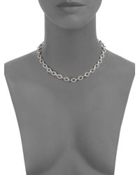 Judith Ripka | Metallic Round Pearl Diamond Romance Necklace | Lyst