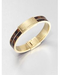 Michael Kors | Metallic Tortoiseprint Bangle Bracelet | Lyst