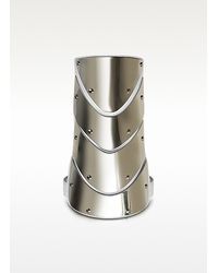 Giuseppe Zanotti | Metallic Brass and Nappa Leather Cuff Bracelet | Lyst