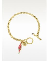 Juicy Couture - Metallic Parrot Mini Wish Bracelet - Lyst