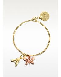 Patrizia Pepe - Metallic Precious Fly Two Tone Metal Bracelet - Lyst