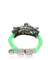 Shourouk | Green Baraka Sierra Emerald Bracelet | Lyst