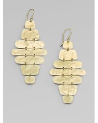 Ippolita | Metallic Glamazon 18K Yellow Gold Disc Cascade Drop Earrings | Lyst