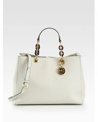 mk cynthia large satchel