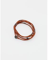 M. Cohen | Brown 4 Layer Hand Knotted Wrap for Men | Lyst