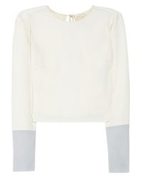 ROKSANDA | White Vero Silk Top | Lyst