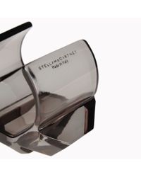 Stella McCartney | Natural Transparent Plexi Bangle | Lyst