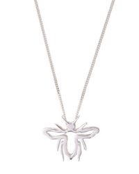 Dior Homme | Metallic Silver Bee Pendant Necklace for Men | Lyst
