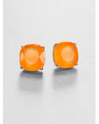 kate spade new york | Faceted Square Stud Earrings | Lyst
