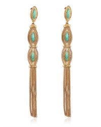 Aurelie Bidermann | Metallic Sunset Pendent Earrings | Lyst