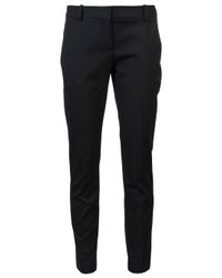 Theory Testra Pant in Black - Lyst