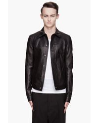 mens leather work jacket