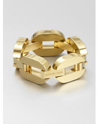 Michael Kors | Metallic Drama Chain Link Bracelet | Lyst
