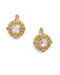 Belargo | Metallic Round Starburst Earrings | Lyst