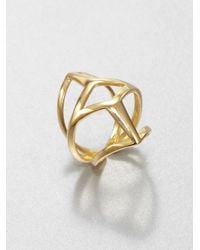 Eddie Borgo | Metallic Webbed Ring | Lyst