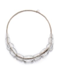 Pono | Multicolor Resin Rope Necklace | Lyst
