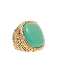 Aurelie Bidermann | Blue Miki Dora Ring with Turquoise | Lyst