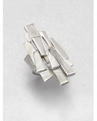 Ca&Lou | Metallic Sculptural Layered Ring | Lyst
