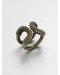 Giles & Brother | Metallic Athena Ring | Lyst