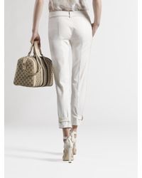 Gucci | White Capri Pants | Lyst