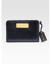 Marc Jacobs | Black Wellington The Compact Wallet | Lyst