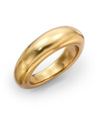 Ben-Amun | Metallic Antiqued Gold Bangle | Lyst