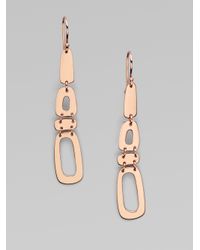 Ippolita | Metallic Rosé Linear Earrings | Lyst