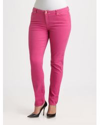michael kors jeans womens pink