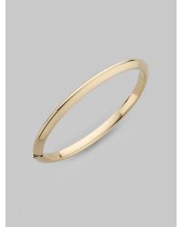 Roberto Coin | Metallic Classica 18K Yellow Gold Knife-Edge Bangle Bracelet | Lyst