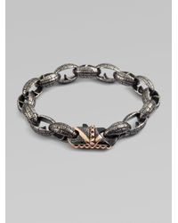 Stephen Webster | Metallic Steel Link Bracelet for Men | Lyst