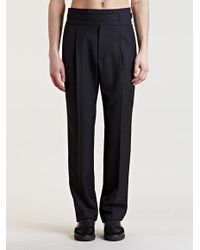 mens high waisted black pants