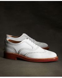 florsheim white bucks
