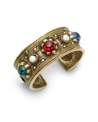 Ben-Amun | Multicolor Byzantine Cuff Braceletmulti | Lyst