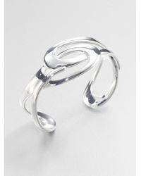 Ippolita | Metallic Script Sterling Silver Cuff Bracelet | Lyst