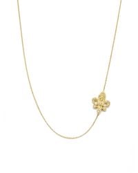 KC Designs | Metallic Diamond Fleur De Lis Necklace | Lyst