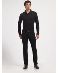 long sleeve prada polo
