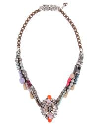 Shourouk | Metallic Tabatha Necklace | Lyst