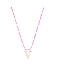 J.Crew | Pink Girls Letter Necklace | Lyst