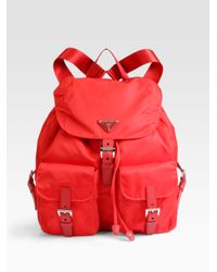 women's prada backpack
