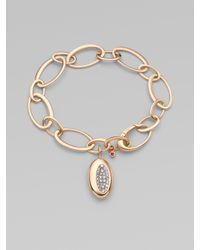 Roberto Coin | Pink Diamond and 18k Rose Gold Bracelet | Lyst