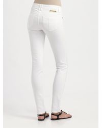 burberry white jeans
