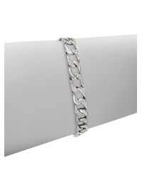 Sydney Evan | Diamond 14k White Gold Link Bracelet | Lyst