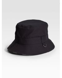 burberry black bucket hat